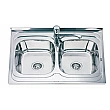 Кухненска мивка алпака ICK SS8060P – Inter Ceramic 8060S – миниатюра