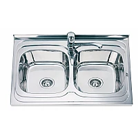 Кухненска мивка алпака ICK SS8060P – Inter Ceramic 8060S