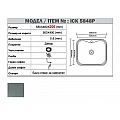 Kitchen sink alpaca ICK 5848 – Inter Ceramic 5848 – миниатюра 2