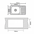 Кухненска мивка алпака ICK 7642 D – Inter Ceramic 7642 D – миниатюра 3