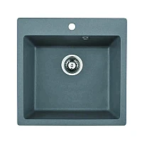 ГРАНИТНА МИВКА 5050 СИВА С ЦЕНТРАЛЕН ОТВОР – Inter Ceramic 5050 GRAY CENTRAL HOLE