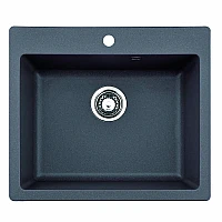 ГРАНИТНА МИВКА 8304 СИВА - С ЦЕНТРАЛЕН ОТВОР – Inter Ceramic 8304 GREY CENTRAL HOLE