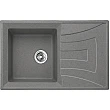 Гранитна мивка ICGS 8104 GRAY – Inter Ceramic 8104G – миниатюра