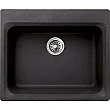 Granite sink ICGS 8106 – Inter Ceramic 8106 BLACK – миниатюра