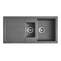 Granite sink ICGS 8201 Gray – Inter Ceramic 8201 G