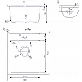 Гранитна мивка ICGS 4050SAND – Inter Ceramic 4050SAND - siko.bg Гранитна мивка ICGS 4050SAND – Inter Ceramic 4050SAND – миниатюра 1
