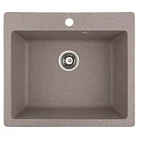 ГРАНИТНА МИВКА 8304 ПЯСЪЧНА С ЦЕНТРАЛЕН ОТВОР – Inter Ceramic 8304 SAND CENTRAL HOLE