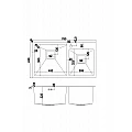 Кухненска мивка алпака ICK 7822 – Inter Ceramic 7822 – миниатюра 3