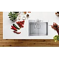 Kitchen sink alpaca ICK 6052 – Inter Ceramic 6052 – миниатюра 3