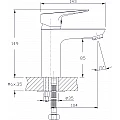 Brass Faucet Inter Ceramic DOVER ICF 1001007 – Inter Ceramic 1001007 – миниатюра 1