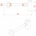 Сифон IC  A 5999 C – Inter Ceramic A 5999 C – миниатюра 1