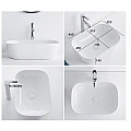 Умивалник ICB 887BLACK – Inter Ceramic 887BLACK – миниатюра 1