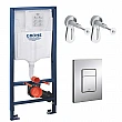Grohe 3 in 1 built-in cistern with square button 38732 – Grohe 11.26.264.0004 – миниатюра