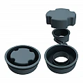 Siphon classic side outlet 3005 + grid 114x114 and frame – Akvo / HKSC 11.25.254.0206 – миниатюра 1