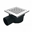 Siphon classic side outlet 3005 + grid 114x114 and frame – Akvo / HKSC 11.25.254.0206 – миниатюра