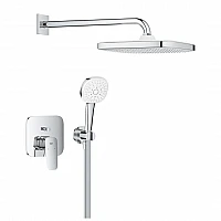 Комплект душ гарнитура за вграждане Grohe Cubeo с Tempesta 250 1053360000, хром