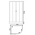 Душ кабини Inter Ceramic ICS 839R NEW EASY ASSEMBLE – Inter Ceramic 839R NEW EASY ASSEMBLE - siko.bg Душ кабини Inter Ceramic ICS 839R NEW EASY ASSEMBLE – Inter Ceramic 839R NEW EASY ASSEMBLE – миниатюра 2