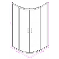 Душ кабини Inter Ceramic ICS 285TC NEW 80*80 EASY ASSEMBLE – Inter Ceramic 285TC NEW 80*80 EASY ASSEMBLE - siko.bg Душ кабини Inter Ceramic ICS 285TC NEW 80*80 EASY ASSEMBLE – Inter Ceramic 285TC NEW 80*80 EASY ASSEMBLE – миниатюра 2