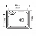 Кухненска мивка алпака ICK 5645 – Inter Ceramic 5645 – миниатюра 1