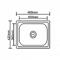 Кухненска мивка алпака ICK D4842/4640 – Inter Ceramic 4640 – миниатюра 2
